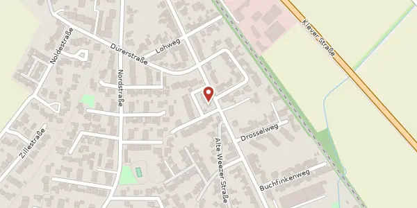 Karte der Umgebung von Weezer Str. 145, 47623 Kevelaer