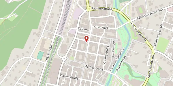 Karte der Umgebung von Friedrichstraße 28, 72336 Balingen