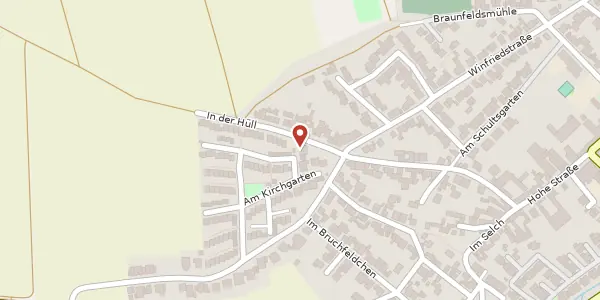 Karte der Umgebung von Am Kirchgarten 44, 50129 Bergheim