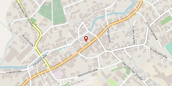 Karte der Umgebung von Heppenheimer Str. 3, 64658 Fürth