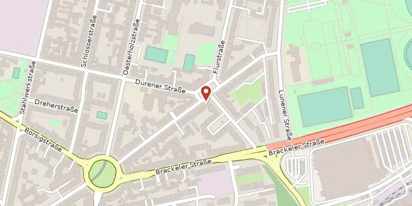 Karte der Umgebung von Wambeler Str. 41, 44145 Dortmund