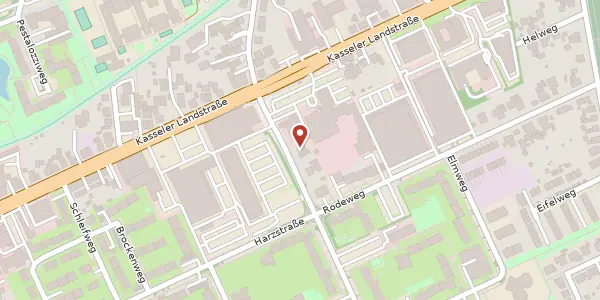 Karte der Umgebung von Deisterstraße 3, 37081 Göttingen