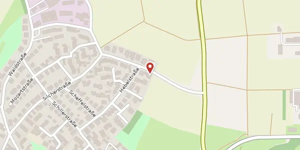Karte der Umgebung von Mörikestraße 26, 71254 Ditzingen