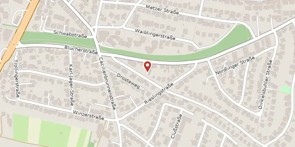 Karte der Umgebung von Schweinsbergstraße 11, 74074 Heilbronn