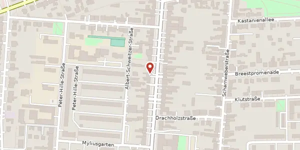 Karte der Umgebung von Bölschestraße 91, 12587 Berlin
