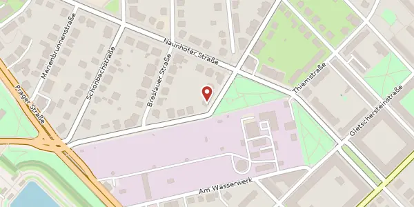 Karte der Umgebung von Ludolf-Colditz-Straße 36, 04299 Leipzig