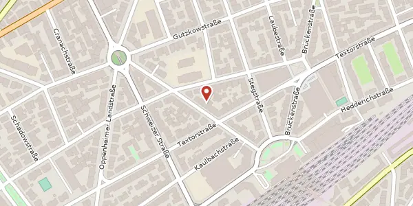 Karte der Umgebung von Diesterwegstr. 19, 60594 Frankfurt