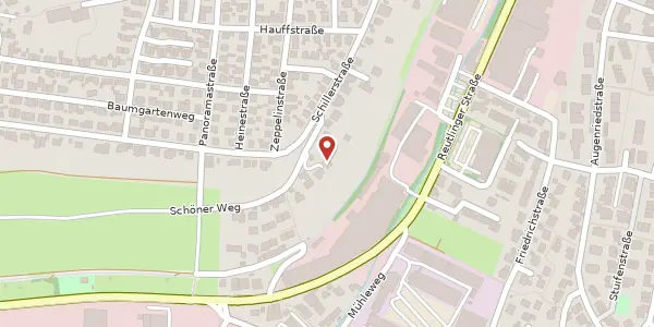 Karte der Umgebung von Schöner Weg 9, 72800 Eningen U. A.
