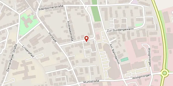 Karte der Umgebung von Bahnhofstraße 7, 67292 Kirchheimbolanden