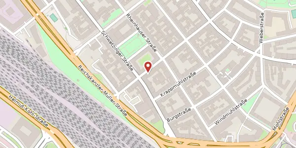 Karte der Umgebung von Kleinfeldstraße 20, 68165 Mannheim