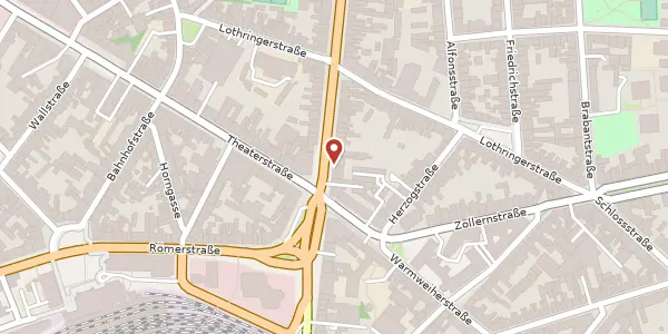 Karte der Umgebung von Wilhelmstr. 113-115, 52070 Aachen