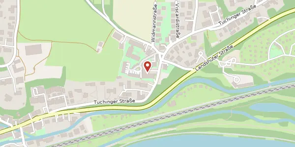 Karte der Umgebung von Tuchinger Str. 19 b, 85356 Freising