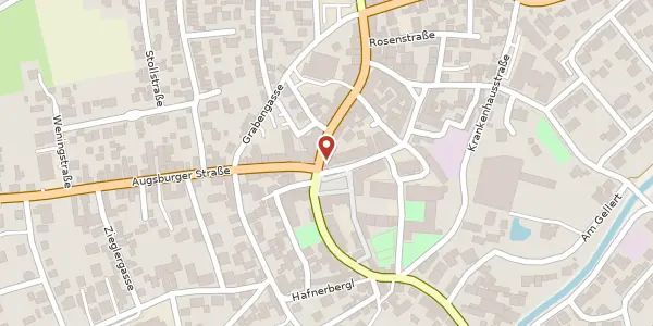 Karte der Umgebung von Stadtplatz 1, 85290 Geisenfeld