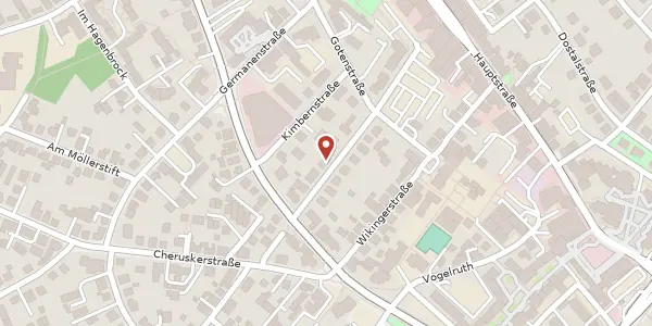 Karte der Umgebung von Normannenstr. 26, 33647 Bielefeld