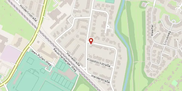 Karte der Umgebung von Lessingstr. 2, 41464 Neuss