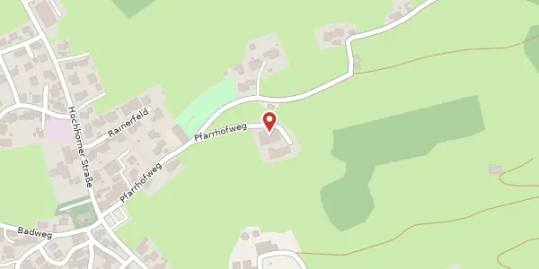 Karte der Umgebung von Pfarrhofweg 20, 83364 Neukirchen am Teisenberg