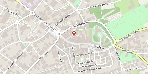 Karte der Umgebung von Nottorstraße 6-8, 57627 Hachenburg