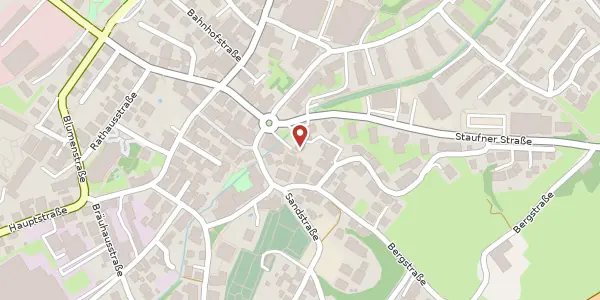 Karte der Umgebung von Marktstr. 7 a, 88161 Lindenberg