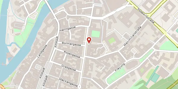 Karte der Umgebung von Neustadt 530, 84028 Landshut