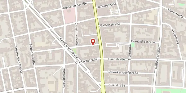 Karte der Umgebung von Steinberger Str. 1, 50733 Köln
