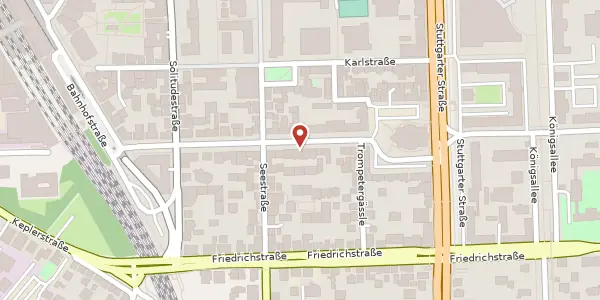 Karte der Umgebung von Leonberger Straße 34, 71638 Ludwigsburg