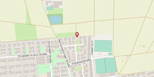 Karte der Umgebung von Bidembachstraße 15, 71640 Ludwigsburg