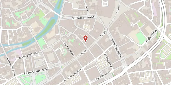 Karte der Umgebung von Anger 55/56, 99084 Erfurt