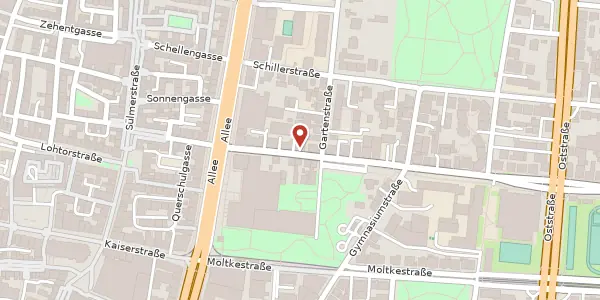 Karte der Umgebung von Karlstraße 37, 74072 Heilbronn