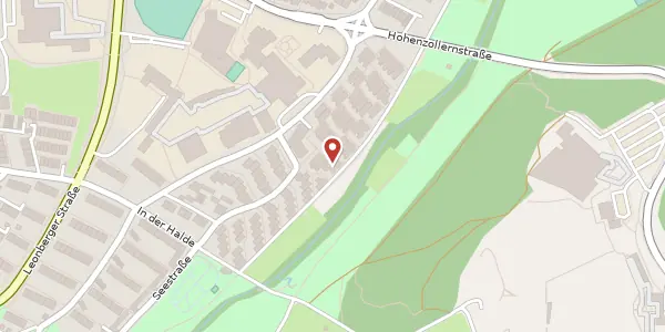 Karte der Umgebung von Sommerhofenstraße 126, 71067 Sindelfingen