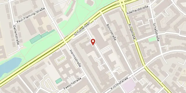 Karte der Umgebung von Deliusstraße 27, 24114 Kiel