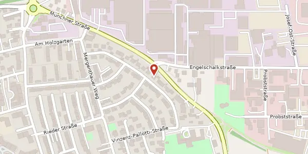 Karte der Umgebung von Ottmaringer Str. 23, 86316 Friedberg