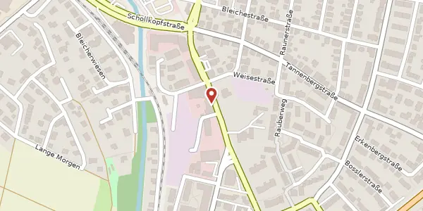 Karte der Umgebung von Dettinger Straße 94, 73230 Kirchheim/Teck