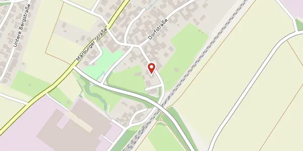 Karte der Umgebung von Rother Straße 16a, 35096 Weimar
