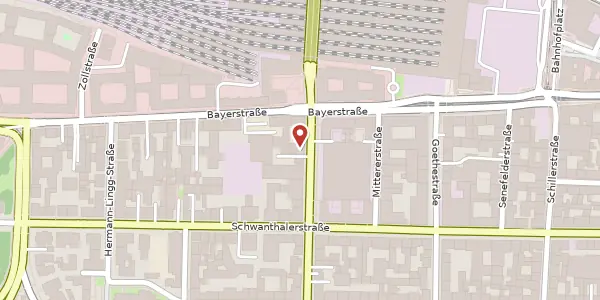 Karte der Umgebung von Paul-Heyse-Str. 2 - 4, 80336 München