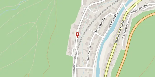 Karte der Umgebung von Sulzbacher Straße 25 b, 55606 Kirn