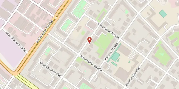 Karte der Umgebung von Hohe Straße 35, 01069 Dresden