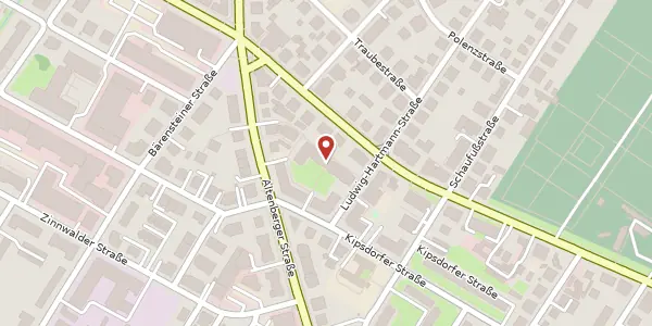 Karte der Umgebung von Ludwig-Hartmann-Straße 38 b, 01277 Dresden