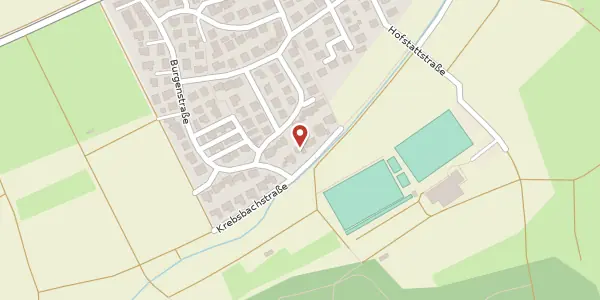 Karte der Umgebung von Krebsbachstraße 28, 71116 Gärtringen