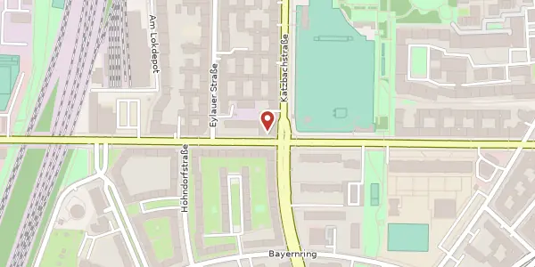Karte der Umgebung von Dudenstraße 66, 10965 Berlin