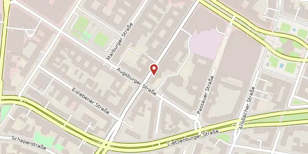 Karte der Umgebung von Nürnberger Straße 49, 10789 Berlin