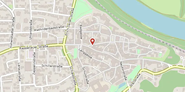 Karte der Umgebung von Hauptstraße 72, 74206 Bad Wimpfen