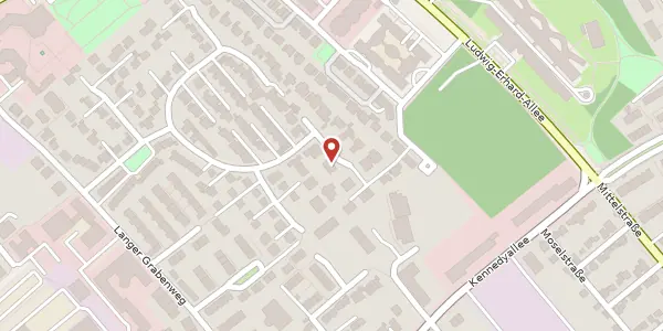 Karte der Umgebung von Mecklenburger Str. 4, 53175 Bonn