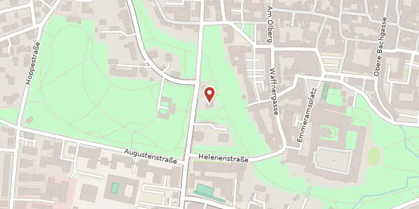 Karte der Umgebung von Kumpfmühler Str. 1b, 93047 Regensburg