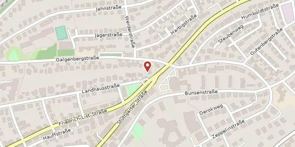 Karte der Umgebung von Landhausstraße 59, 71032 Böblingen