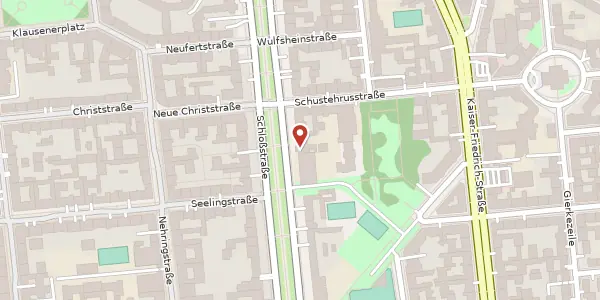 Karte der Umgebung von Schloßstraße 57, 14059 Berlin
