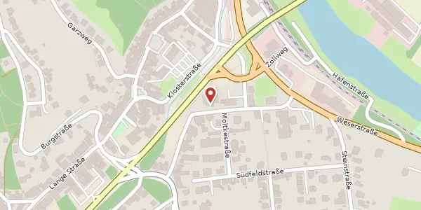 Karte der Umgebung von Poststr. 1, 32602 Vlotho