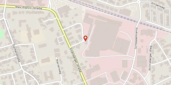 Karte der Umgebung von Adalbertstr. 8, 48565 Steinfurt