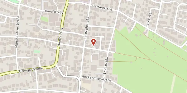 Karte der Umgebung von Untertorstraße 19, 70771 Leinfelden-Echterdingen