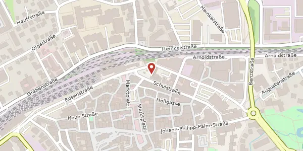 Karte der Umgebung von Karlsplatz 4, 73614 Schorndorf