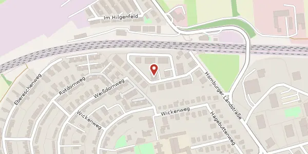Karte der Umgebung von An der Lindenallee 14, 60433 Frankfurt